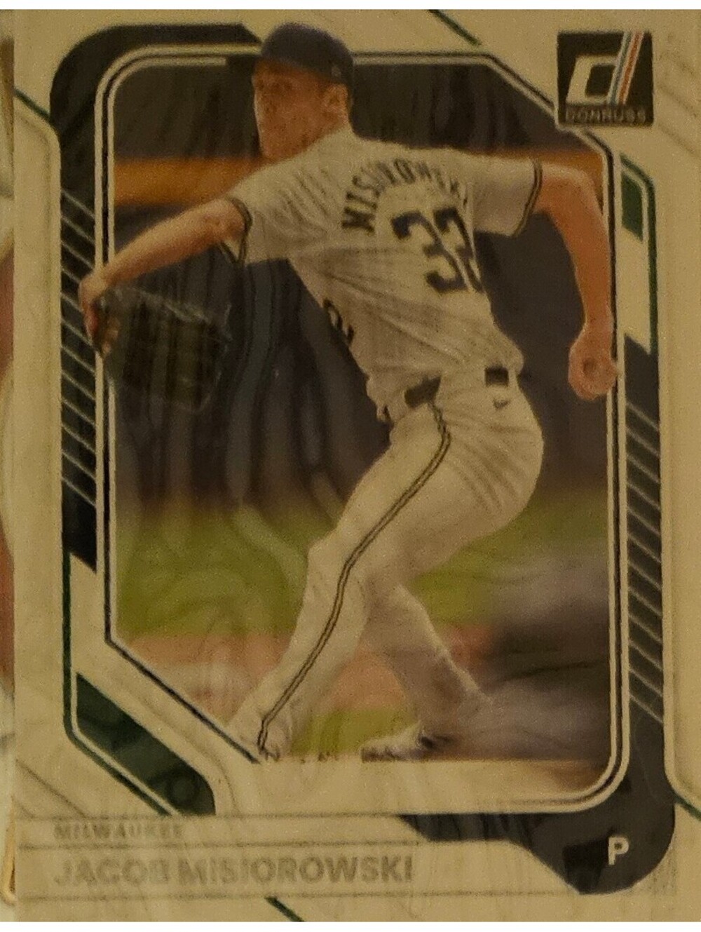 Jacob Misiorowski #53 - 2026 Panini Donruss - Milwaukee Brewers